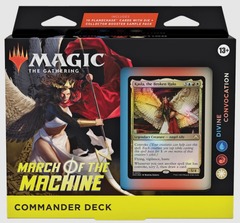 Magic the Gathering March of the Machine Commander Deck: Divine Convocation (Blue-Red-White)